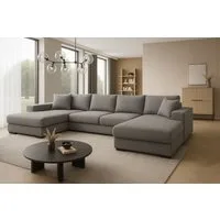 A&J MöbelLand GmbH Ecksofa VIENA 328x182 cm mit Schlaffunktion, Bonellfederkern und Bettkasten, TOP ANGEBOT!