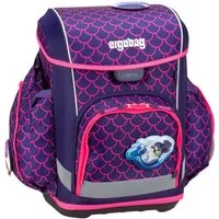 ergobag Schulranzen cubo light Set COLOR FLASH
