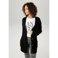 Aniston CASUAL Strickjacke mit kunstvollem Strickmuster