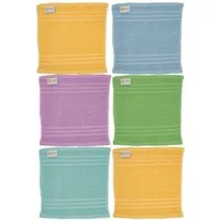TSB Werk Handtücher Seiftuch Handtuch Waschlappen 30x30 cm, (6-St), Seiflappen, Gästetuch, Frottiertuch