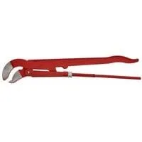 red Eck-Rohrzange, 640mm, Rohr- / Wasserpumpen-Zange rot, für Rohr-Ø bis 3", 103mm