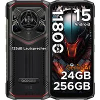 DOOGEE BLADE20PRO 6GB +256GB,50MP AI-Hauptkamera,11800mAh,Outdoor Smartphone (6.6 Zoll, 256 GB Speicherplatz, 50 MP Kamera, 20M Nachtsichtkamera,125-dB-HiFi-Lautsprecher)