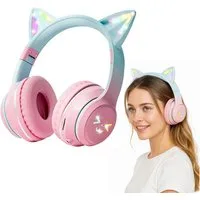 SWGOTA Over-Ear Kopfhörer BT 5.1 mit RGB, HiFi Klang, faltbar, ANC Over-Ear-Kopfhörer (Bluetooth Reise-Kopfhörer: 60 dB Rauschunterdrückung, verstellbar)