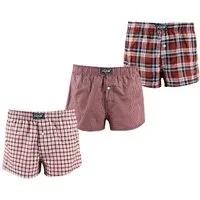 ADAM JEANS Webboxer Gewebte Boxershorts American Unterhosen Herren Boxershorts Kariert (3-St., 3er Set, 6er Set, 12er Set) Web Boxershorts Herren lockere Boxershorts Herren weit Männer Boxer