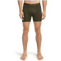 Icebreaker Boxershorts Anatomica (Merinowolle) Unterwäsche loden dunkelgrün Herren