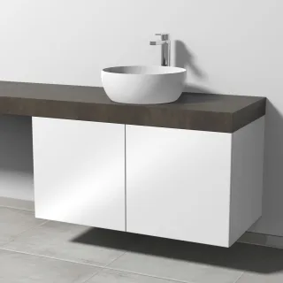 Sanipa Waschtischunterbau mit Türen 2morrow (P2365) 510x1000x520 Weiß-Glanz, P236578 P236578