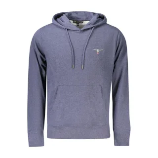 Accademia Militare Blaue Recycelte Baumwoll-Hoodie für Herren
