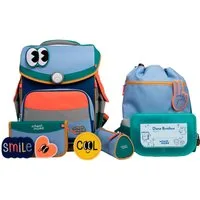 SCHOOL-MOOD® Schulranzen Timeless Pro (Set, 6-tlg)