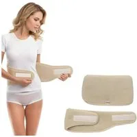 Seniori Nierengurt Nierenwärmer mit 60 % Wolle XS- 3XL Wärmegürtel für Rücken & Nieren, Nierengurt_XS