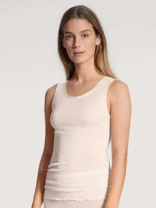CALIDA - DAMEN Top ohne Arm light ivory - Gr. - S