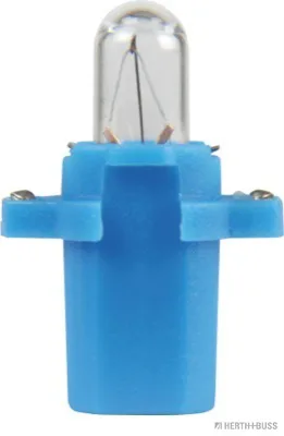 HERTH&BUSS Glühlampe, Instrumentenbeleuchtung, 12 V, 2 W, B8,3d, BAX10s blau - 89901282