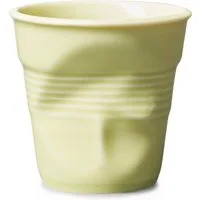 REVOL Cappuccinotasse Knickbecher Tasse Cappuccino jaune acidulé 180ml, Porzellan