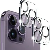 AVANA Schutzfolie Kamera Schutzglas für iPhone 14 Pro / iPhone 14 Pro Max Panzerglas, (2 Stück), Anti-Kratzer, glasklarer Kameraschutz