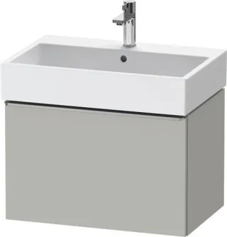 Duravit D-Neo Waschtischunterbau wandhängend Betongrau Matt 684x442x440 mm - DE4272070070000 DE4272070070000