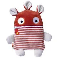 Sorgenfresser Biff , Kuscheltier rot/weiß, 28 cm