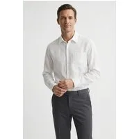 Calvin Klein Leinenhemd SOLID LINEN CLASSIC Kentkragen, Regular Fit, Leinen-Viskosemix