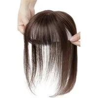 Refttenw Kunsthaar-Extension Clip in Extensions Pony Haarteil Natürliches Haarteile für Dünnes Haar, Haartopper für sofortiges Volumen