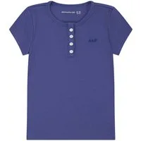 Abercrombie Kids Henleyshirt AFG ESSENTIAL HENLEY TEE in Ripp-Optik, for girls