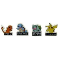 Cyp Radiergummi 4er Pack Pokemon Radiergummi Radierer Pikachu Mitgebsel
