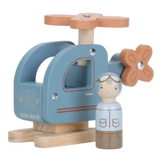Little Dutch Holz-Hubschrauber