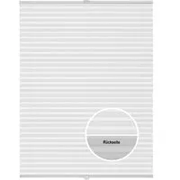 ondeco Plissee Basic Thermo, ohne Bohren, verspannt, Klemmträger mit Feststellschraube