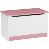 IDIMEX Spielzeugtruhe HANNAH (Set), Spielzeugtruhe Kiste Aufbewahrungsbox Kindermöbel Kiefer massiv Truhe