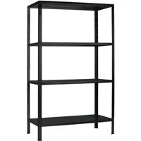 SCHULTE Regalwelt Steckregal mit 4 PowerMAX Fachböden, 65 kg Tragkraft, 180x100x40 cm (HxBxT)