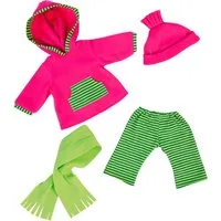 Bayer Puppenkleidung Hose/Mütze 42-46 cm (Set, 4-tlg)