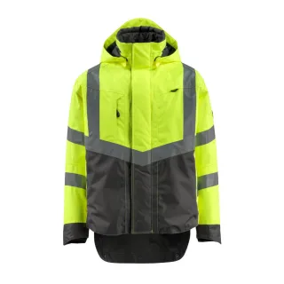 MASCOT Harlow Hard Shell Jacke SAFE SUPREME Hi-vis Gelb / Dunkelanthrazit L - 15501-231-1718-L