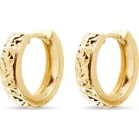 FAVS Paar Creolen FAVS Damen-Creolen 375er Gelbgold (Paar)