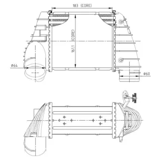 NRF Ladeluftk?hler Audi A3 Tt Seat Leon 1,8 309040