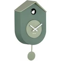 Karlsson Uhr Kuckucksuhr Wall Clock Grato Cuckoo Green Grayed Jade