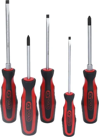 KS Tools ERGOTORQUEplus Schraubendreher-Satz, 5-tlg - 159.0005