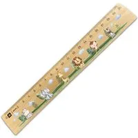 GRAVURZEILE Lineal im Tiere Design - zur Einschulung - für Kinder -, Geschenk für die Schule
