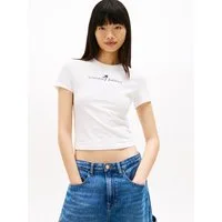 Tommy Jeans Kurzarmshirt TJW 2PACK SLIM ESS LOGO 1 TEE (Packung, 2-tlg., 2er-Pack)