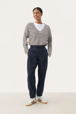 Casual Hose Contemporary fit After Midnight blue