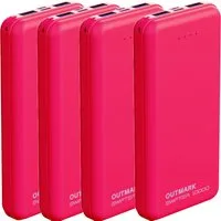 OUTMARK SWIFTER 10.000 2x USB-A Ausgang, 1x USB-C zum Laden der Powerbank 10000 mAh, Fast Charge 2 x 2,4A