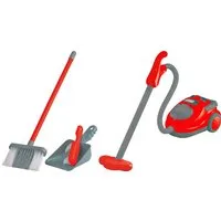 Happy People Kinder-Haushaltsset Staubsauger und Putz-Set, mit Licht- und Soundeffekt