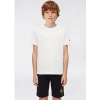Champion T-Shirt ICONS TONAL Crewneck T-Shirt with Large Logo mit großem Logo, Kurzarm, aus Baumwolle