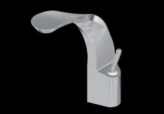 Graff Ametis hohe Waschtischarmatur, mechanisch, chrom glänzend 5108500