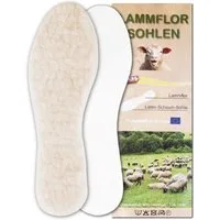 Pro Home Einlegesohlen Lammflor Schuheinlagen (1-tlg), Fußbett (Zuschneidbar) für alle Altersklassen geeignet