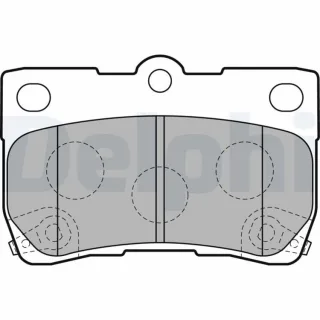 Delphi Bremsbel?ge hinten Lexus Gs Is
