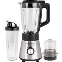 KeMar Kitchenware Standmixer KSB-170, 1000 W, Glasbehälter, 2Go Trinkbecher, 50 ml Grinder, abschraubbare Klinge