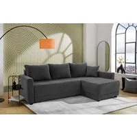 Jockenhöfer Gruppe Ecksofa Venezia L-Form, B: 234 cm, mit Bettfunktion, Bettkasten & Zierkissen