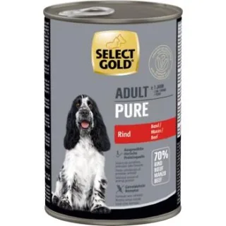 SELECT GOLD Pure Adult Rind 24x400 g