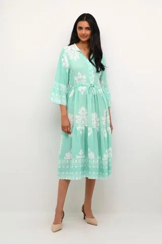 Kleid Feminine Turqouise Wallpaper multicolour
