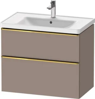 Duravit D-Neo Waschtischunterbau wandhängend Basalt Matt 784x452x625 mm - DE4355034430000 DE4355034430000