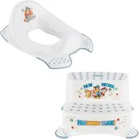 keeeper Kinder-Sitzauflage Paw Patrol Plattform-Toilettensitzbezug, Toilettensitzauflage und zweistufige Kinderplattform