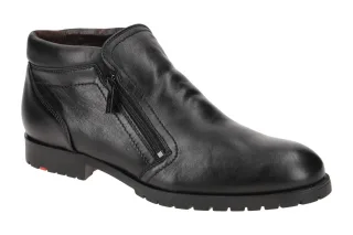LLOYD 23-736-00 PONCA Herrenstiefelette schwarz - elegante Stiefeletten mit L...
