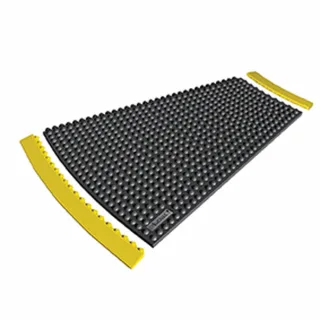 Skywalker HD o-Curve™ Nitrile FR Nitrile FR 445 Notrax modulare Matten Schwarz | Größe: 91cm x 22.5 deg